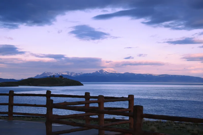 Photograph taken May 28, 2026 in Sayram Lake
